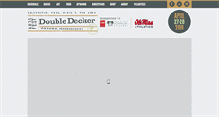 Desktop Screenshot of doubledeckerfestival.com